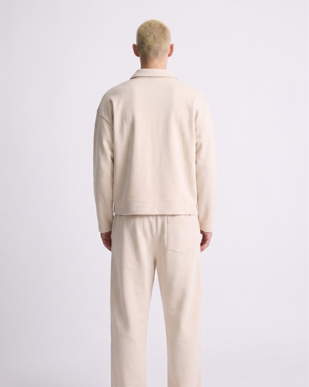 Beige & Brown Tracksuit
