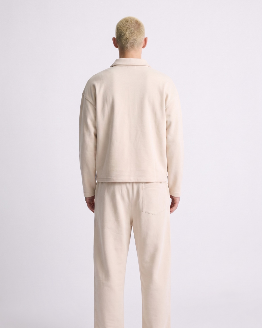 Beige & Brown Tracksuit