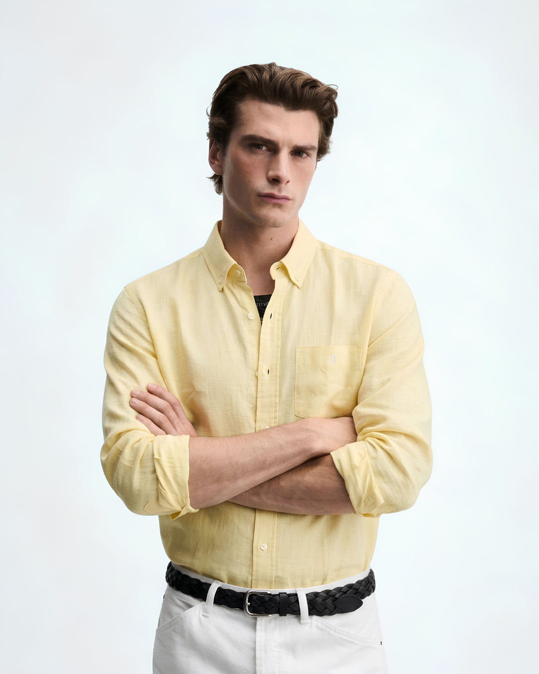 Lemon Haze Linen Shirt