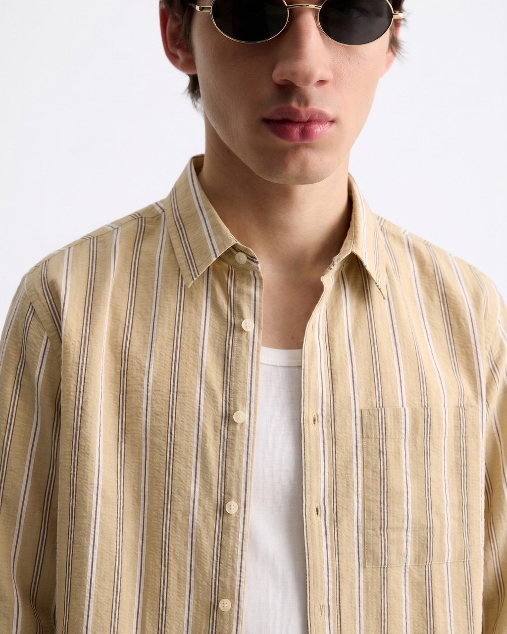 90s Relaxed Stripe Boxy