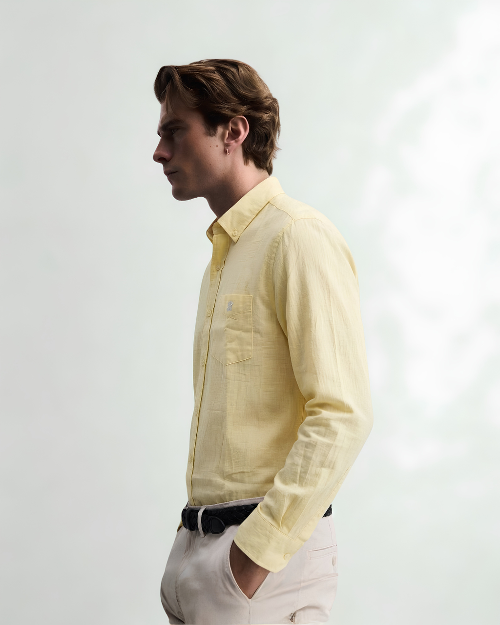 Lemon Haze Linen Shirt