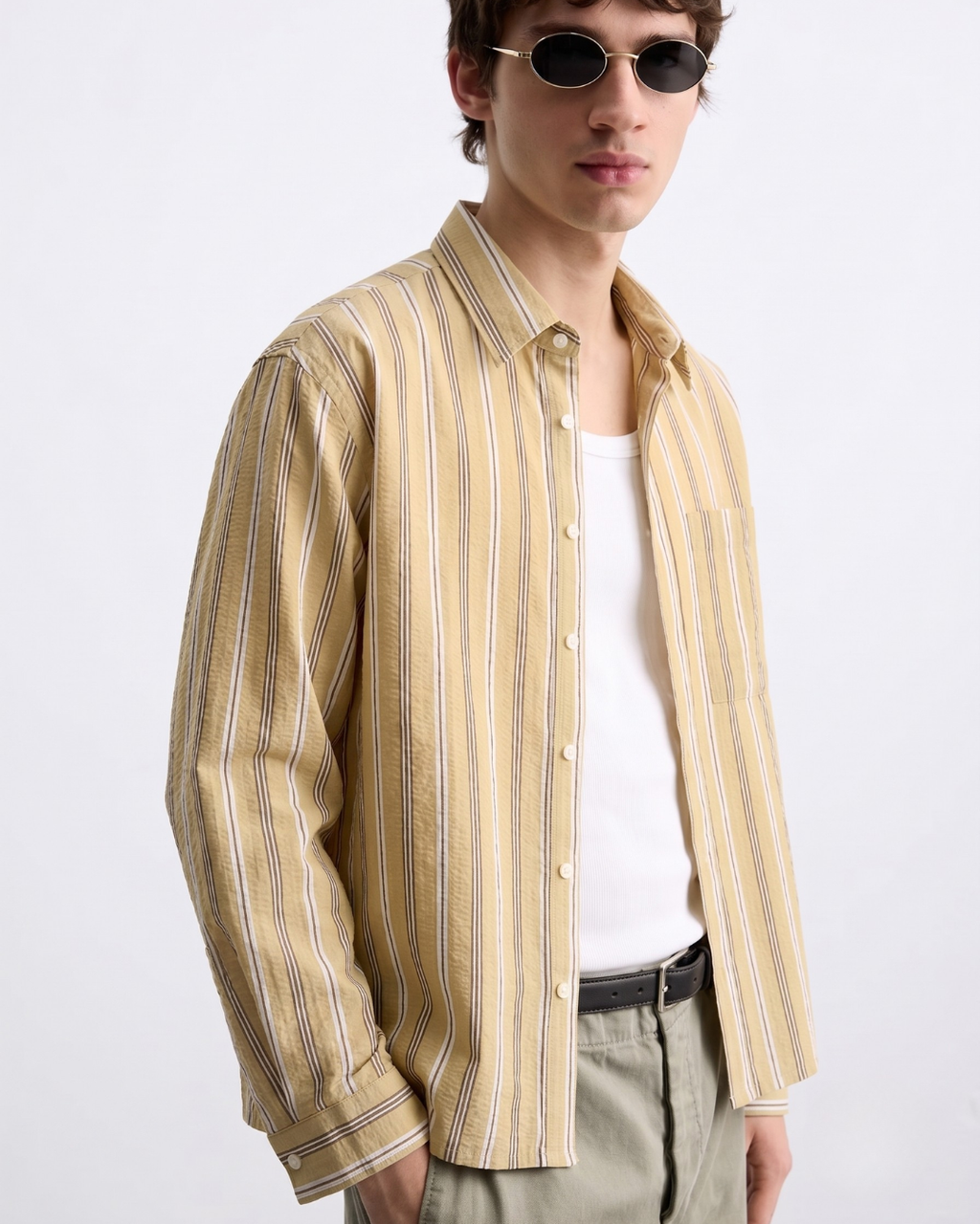 90s Relaxed Stripe Boxy