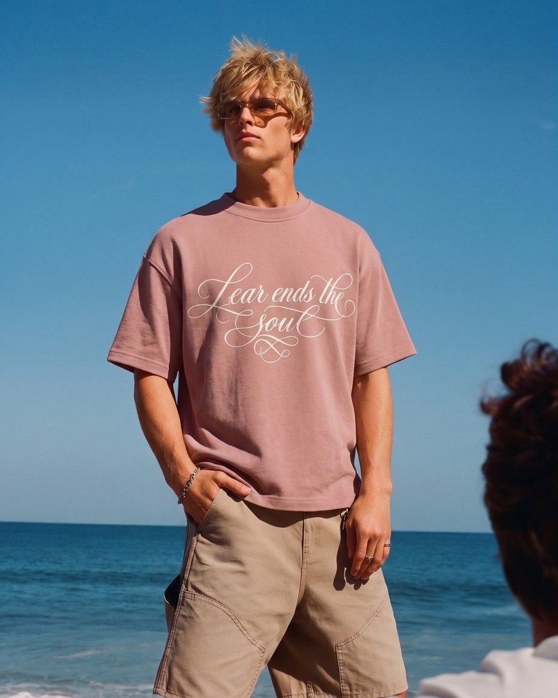 Dusty Rose Script Tee