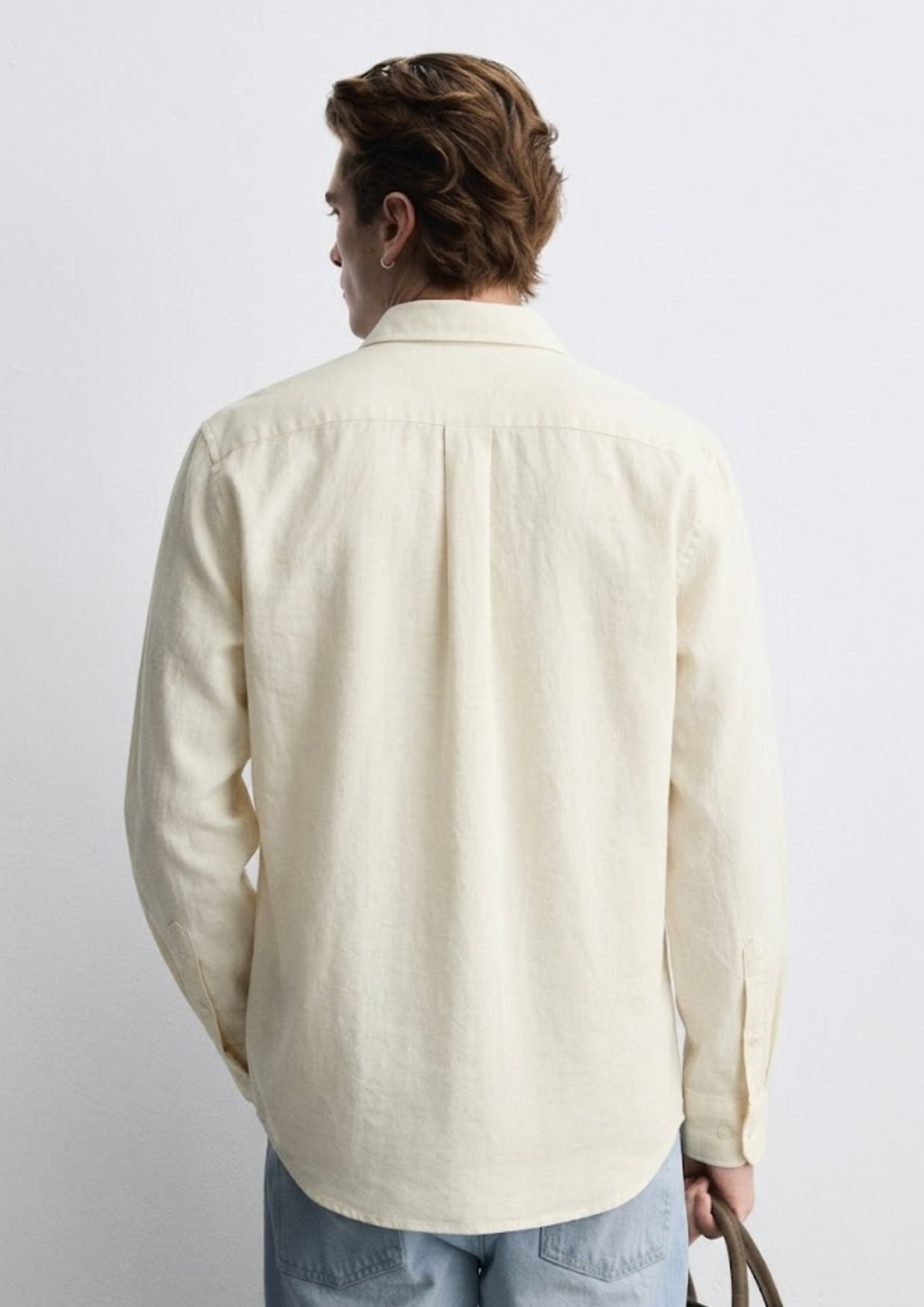 Cotton Linen Shirt - Butter Yellow