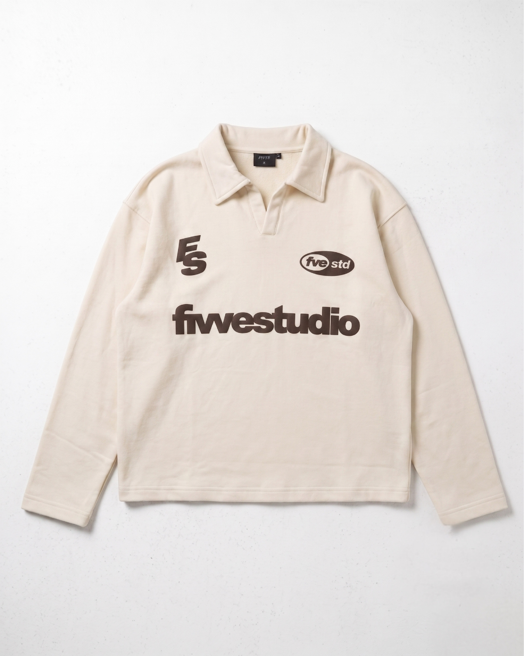 Beige & Brown Tracksuit