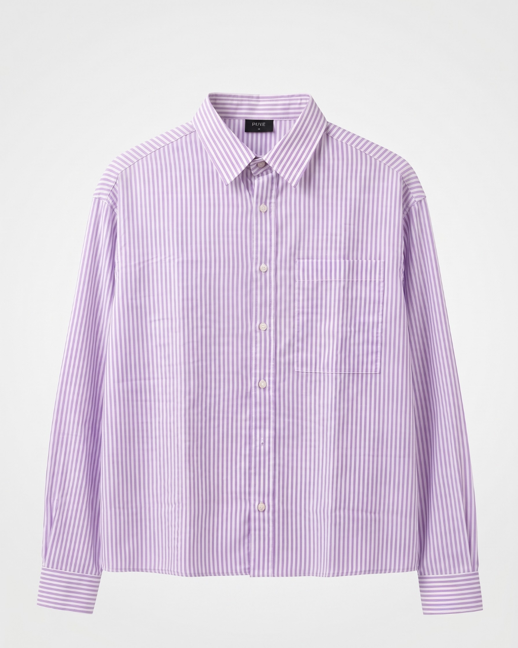 Lavender BE Stripe Box Shirt