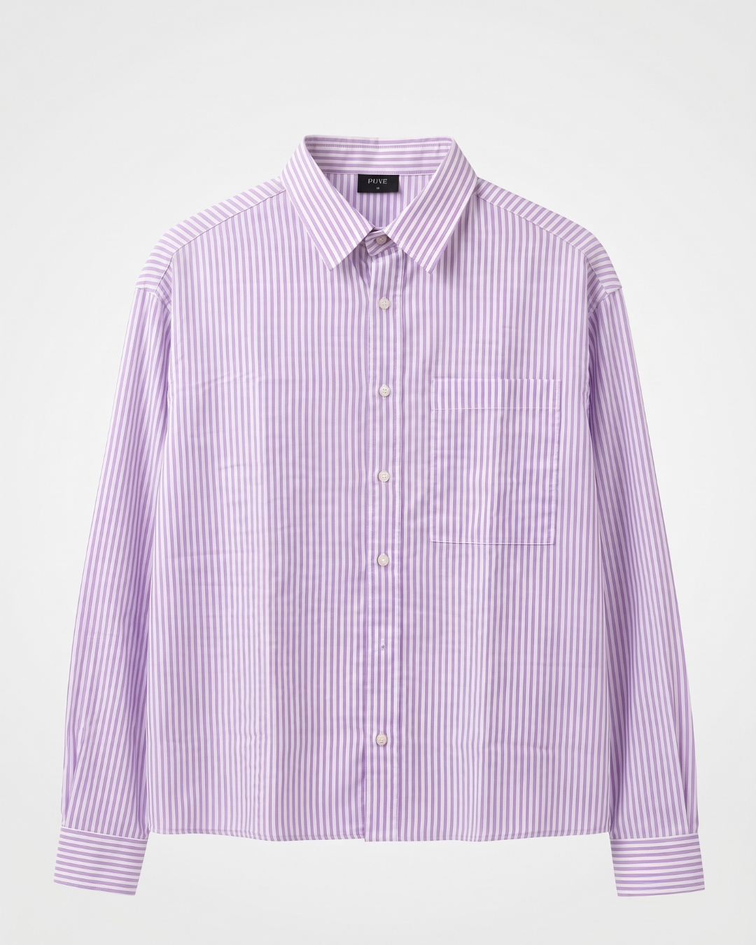 Lavender BE Stripe Box Shirt