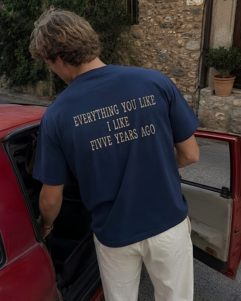The "Fivve Years" Statement Tee: