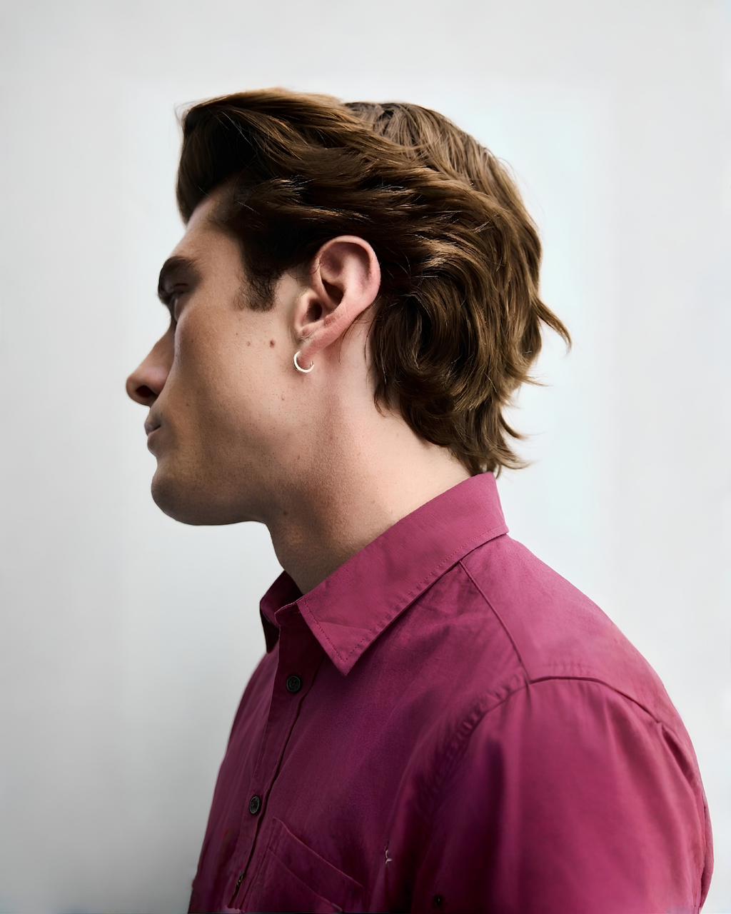 Crimson Loom Shirt
