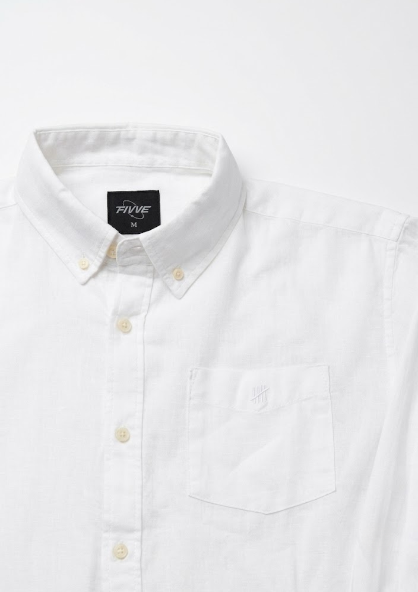 Cotton Linen Shirt - Cloud