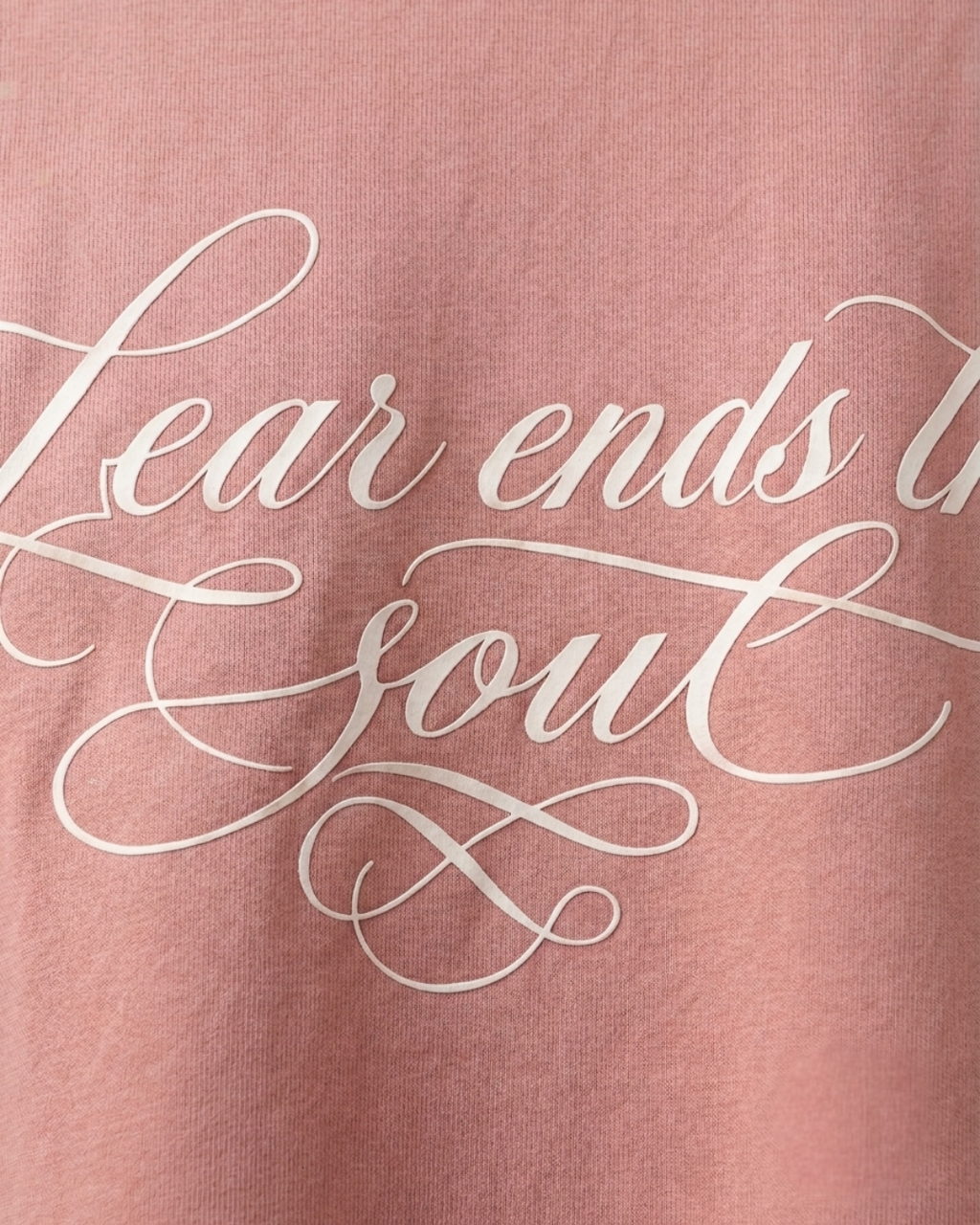 Dusty Rose Script Tee