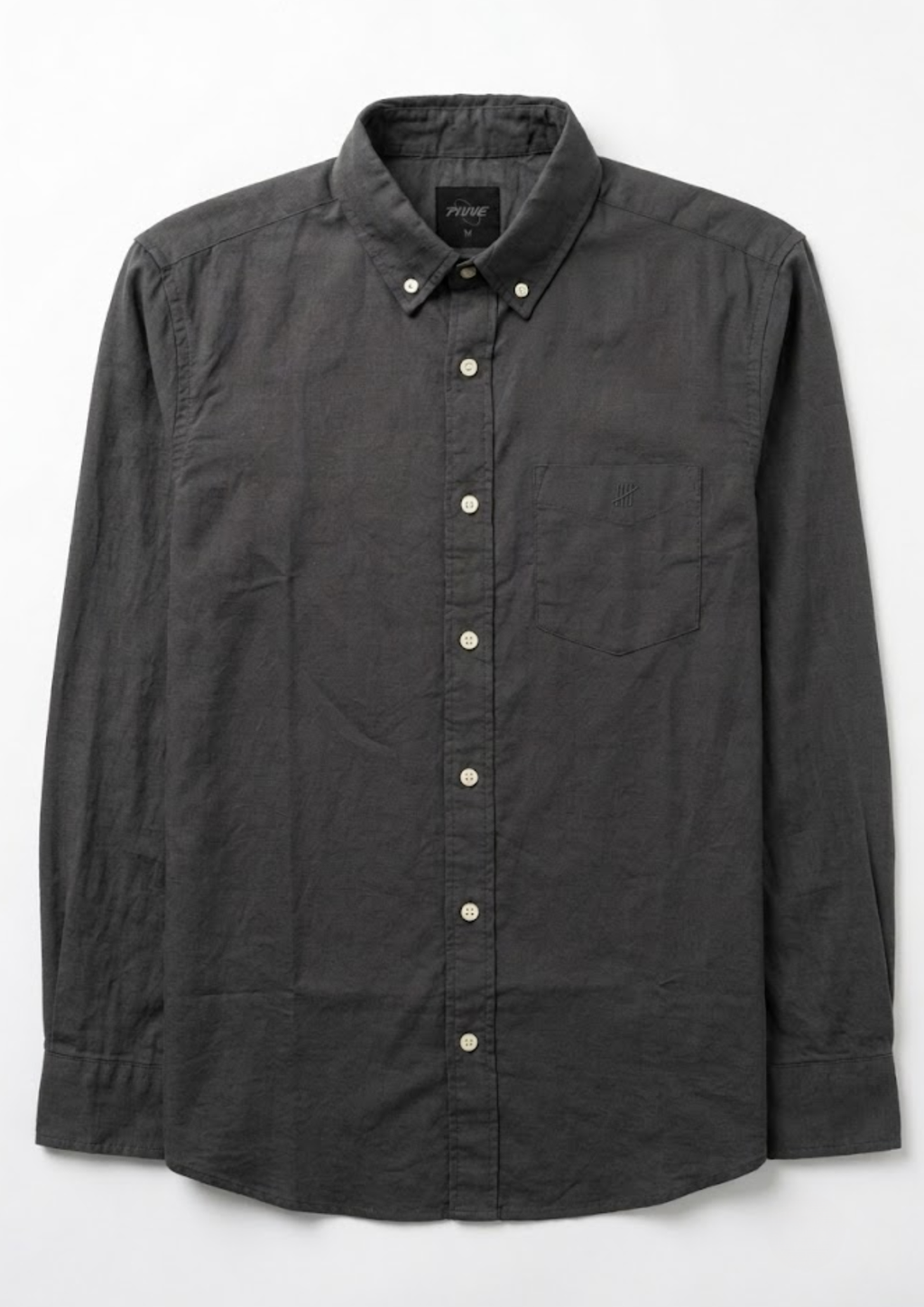 Cotton Linen Shirt - Black