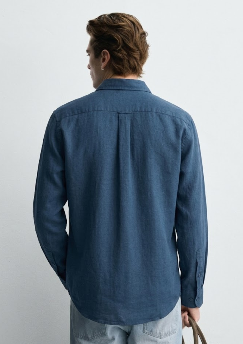 Cotton Linen Shirt - Harbor