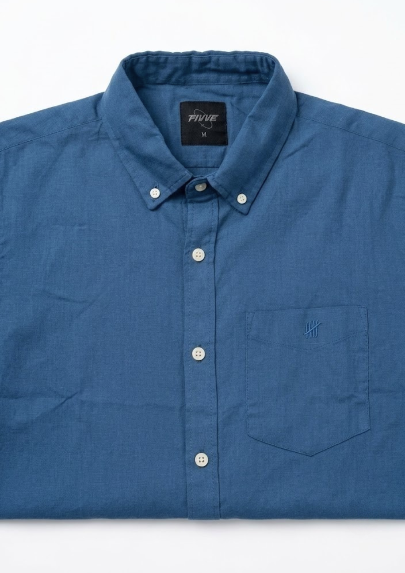 Cotton Linen Shirt - Harbor
