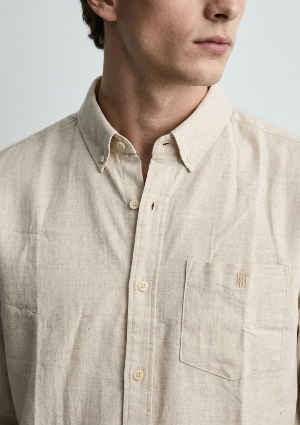 Cotton Linen Shirt - Dune