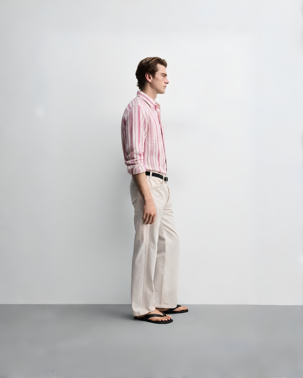 The Blush Stripe Linen