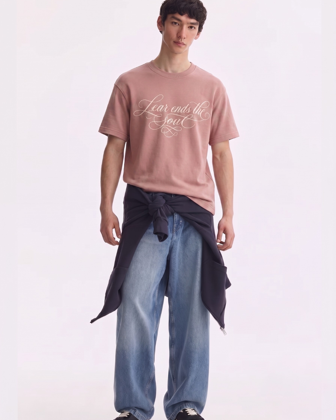 Dusty Rose Script Tee
