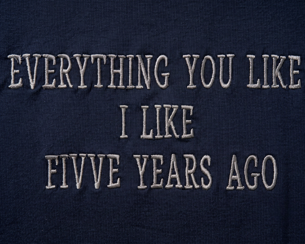 The "Fivve Years" Statement Tee: