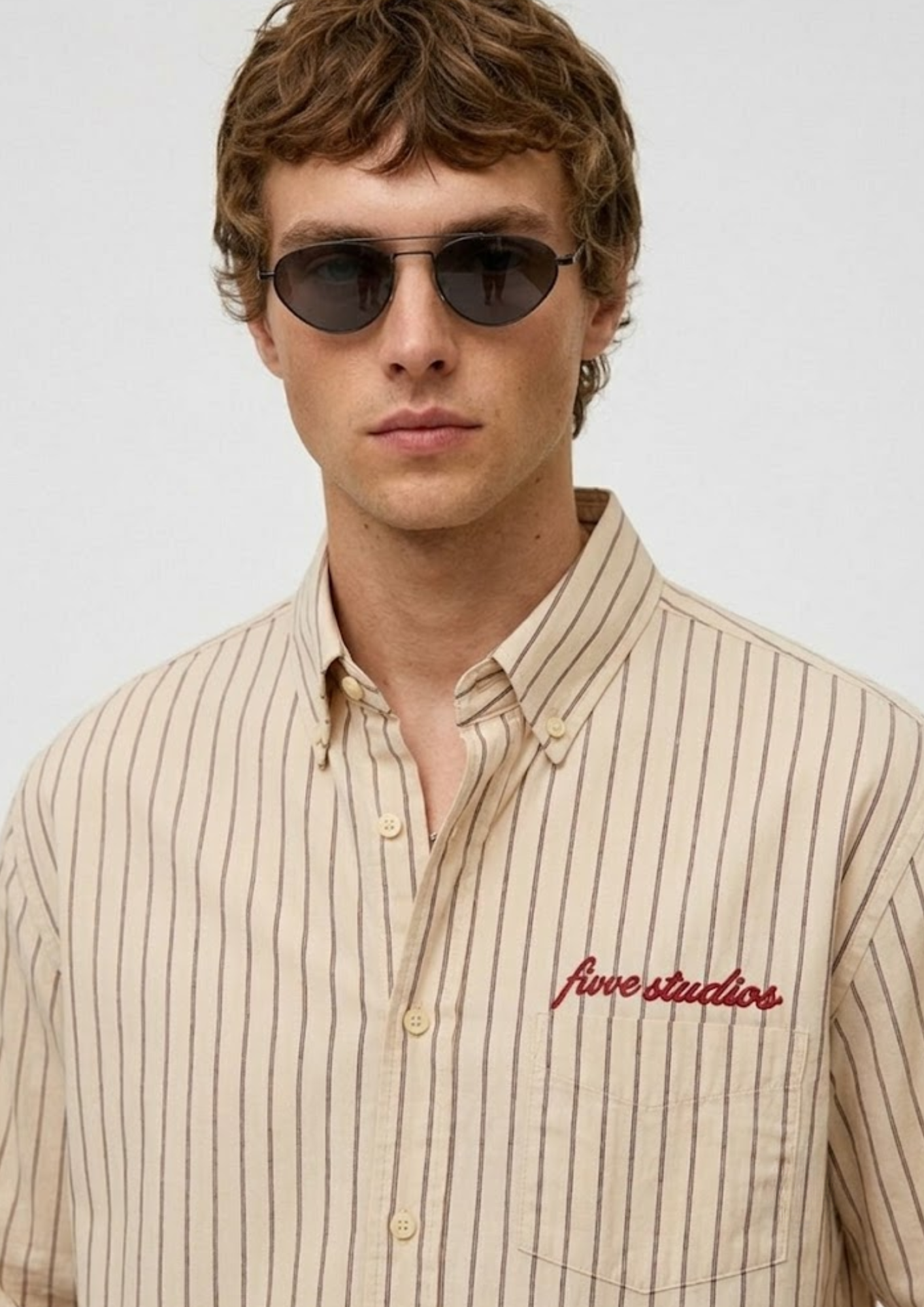 "The Studio" Oat Stripe