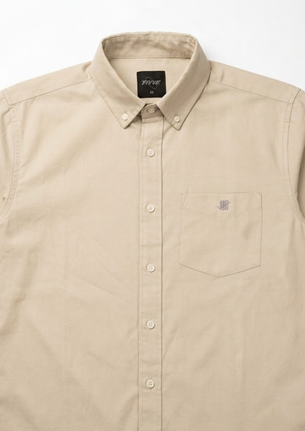 Beige Oxford Shirt