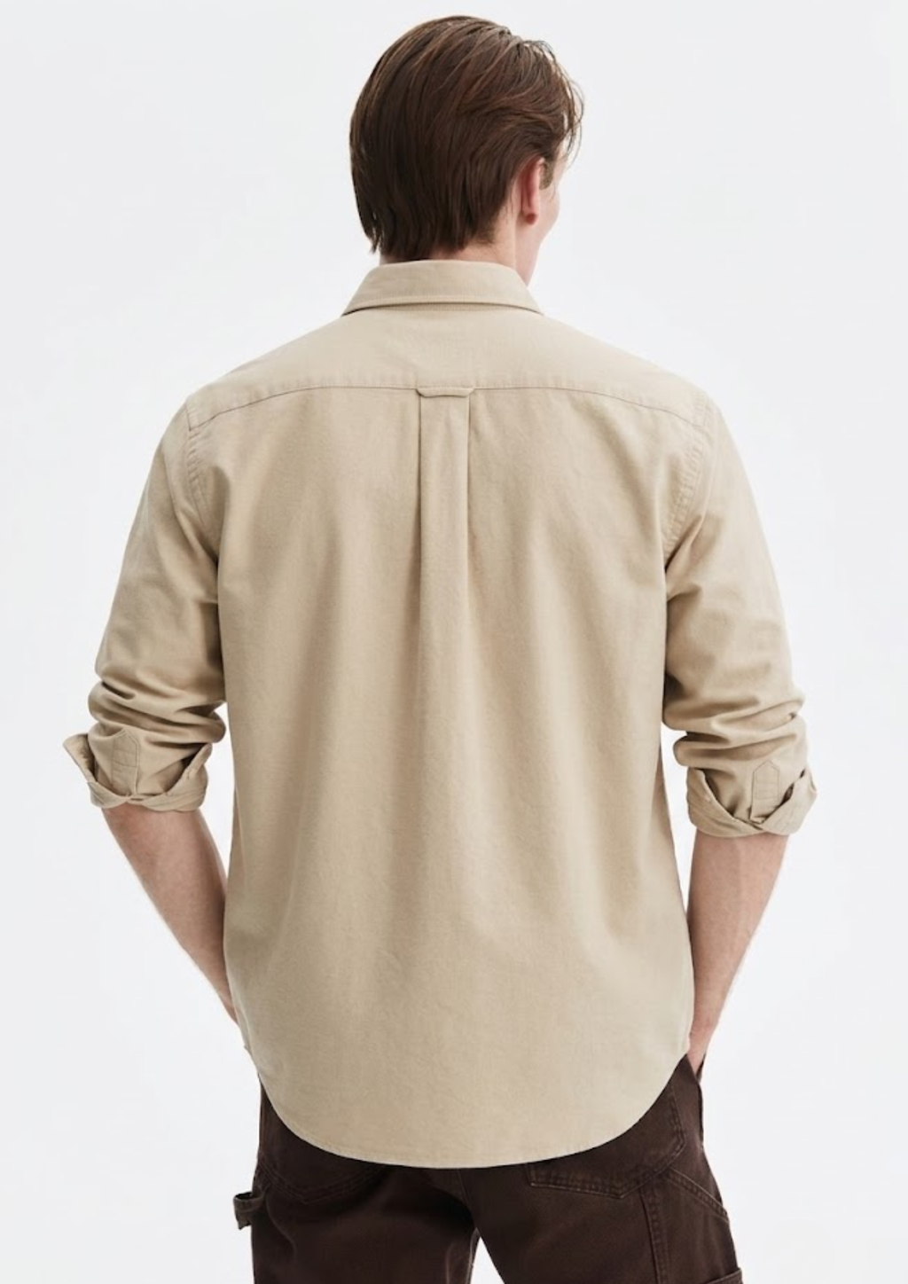 Beige Oxford Shirt
