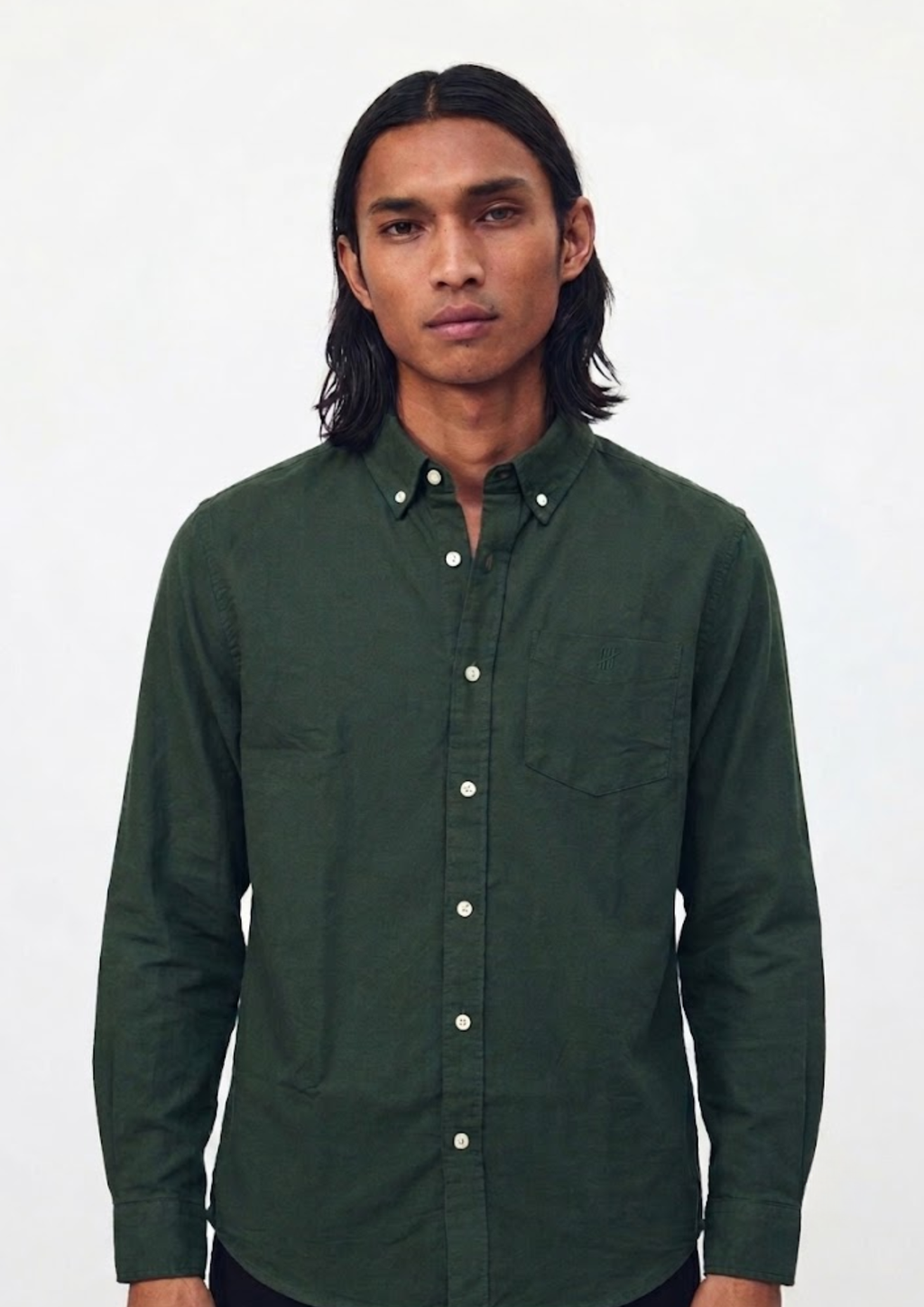 Bottle Green Oxford Shirt