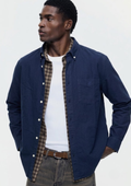 Navy Oxford Shirt