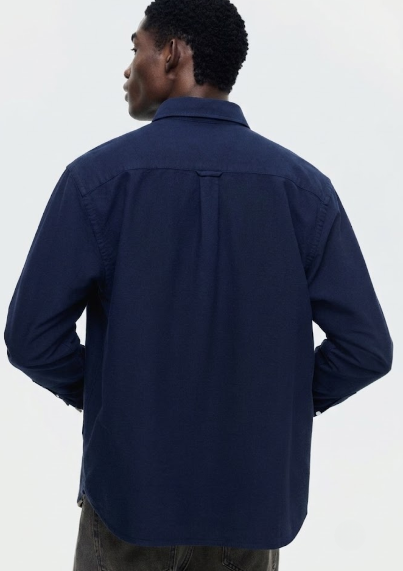 Navy Oxford Shirt