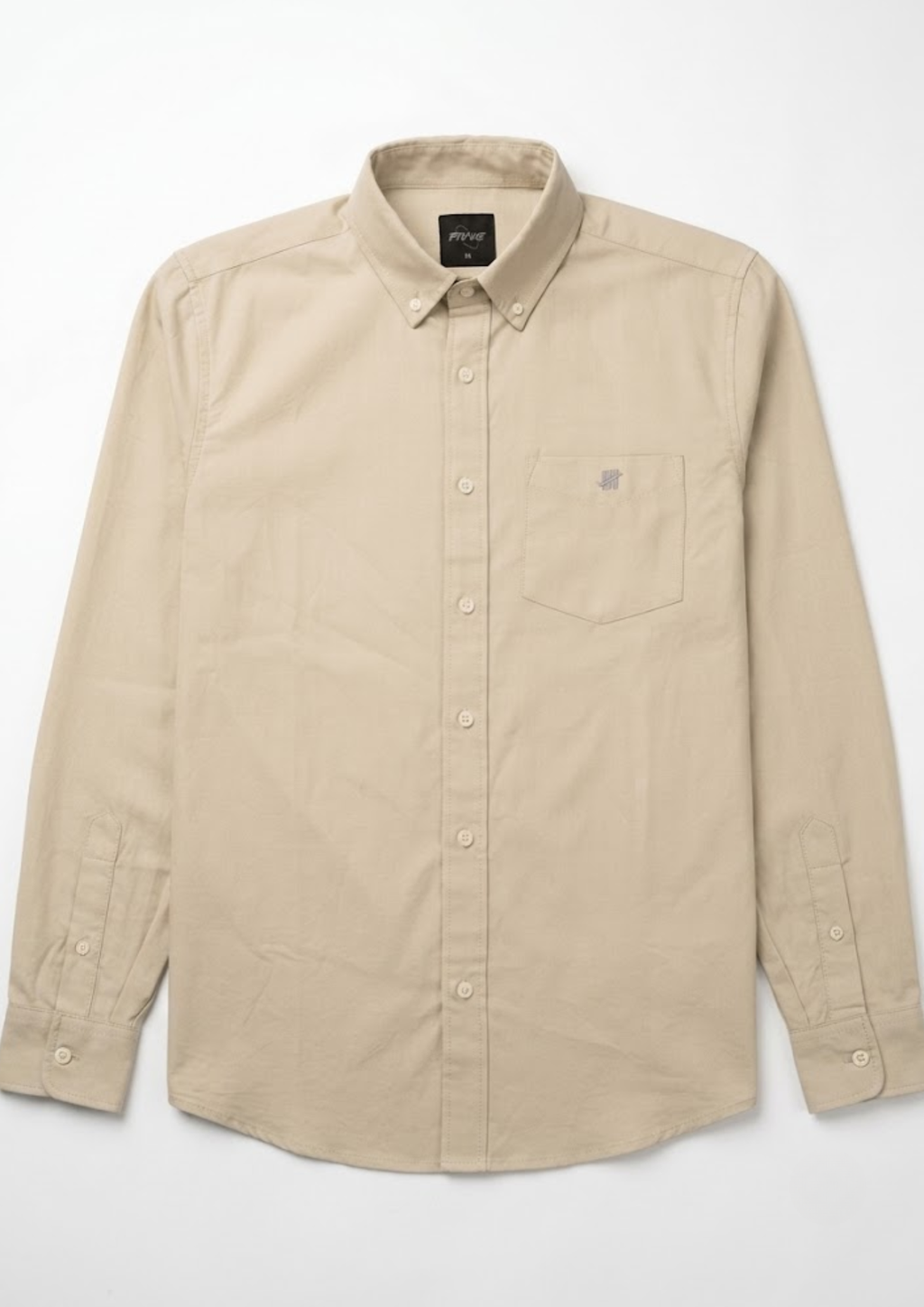 Beige Oxford Shirt